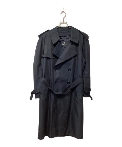 Aquascutum（アクアスキュータム）Aquascutum (アクアスキュータム) ライナー付トレンチコート ネイビー サイズ:40の古着・服飾アイテム