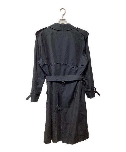 Aquascutum（アクアスキュータム）Aquascutum (アクアスキュータム) ライナー付トレンチコート ネイビー サイズ:40の古着・服飾アイテム