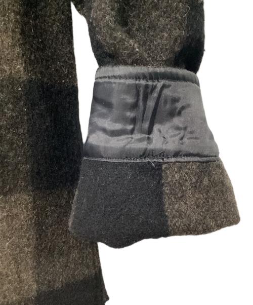 HIDE AND SEEK（ハイドアンドシーク）HIDE AND SEEK (ハイドアンドシーク) 長袖シャツ ブラウン×ブラック サイズ:Mの古着・服飾アイテム