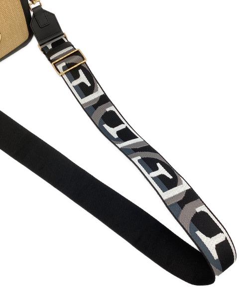 FURLA（フルラ）FURLA (フルラ) ショルダーバッグ ナチュラル×ブラックの古着・服飾アイテム