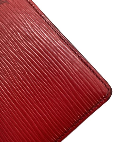 LOUIS VUITTON（ルイ ヴィトン）LOUIS VUITTON (ルイ ヴィトン) ポルト2カルト レッドの古着・服飾アイテム