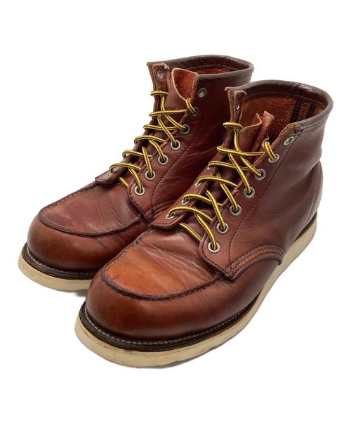 RED WING（レッドウィング）RED WING (レッドウィング) レザーシューズ ブラウン サイズ:8 1/2の古着・服飾アイテム