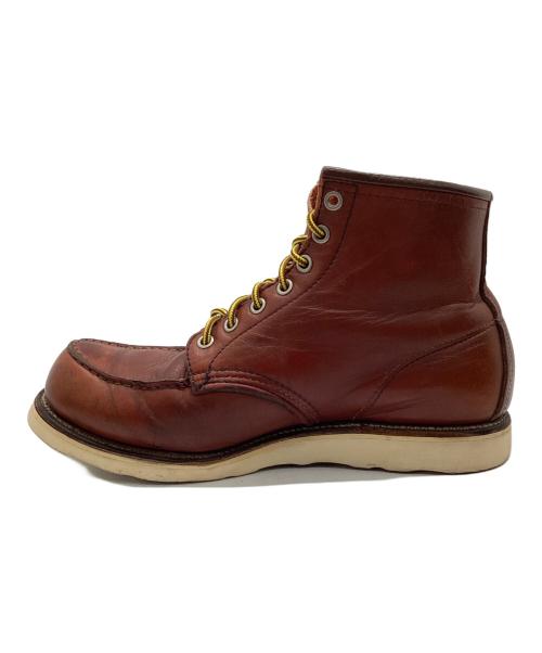 RED WING（レッドウィング）RED WING (レッドウィング) レザーシューズ ブラウン サイズ:8 1/2の古着・服飾アイテム