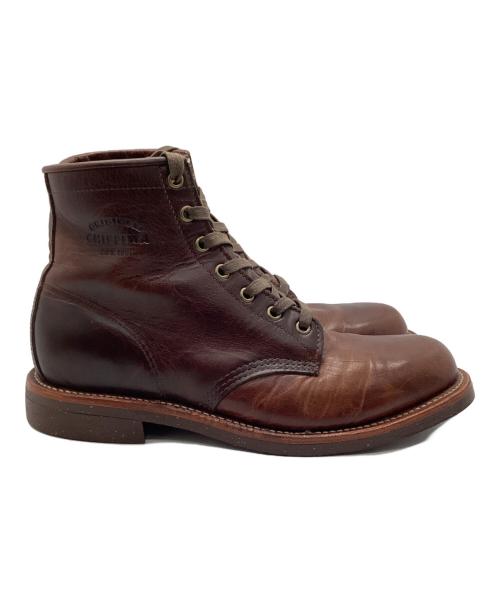 CHIPPEWA（チペワ）CHIPPEWA (チペワ) レザーシューズ ブラウン サイズ:26の古着・服飾アイテム