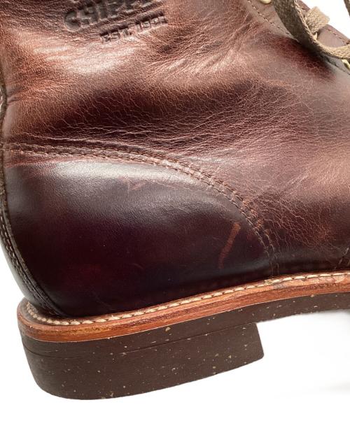 CHIPPEWA（チペワ）CHIPPEWA (チペワ) レザーシューズ ブラウン サイズ:26の古着・服飾アイテム