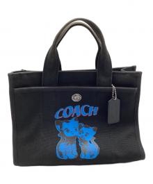 COACH×LIL NAS X（コーチ×リル・ナズ・X）の古着「2WAYトートバッグ」｜ブラック