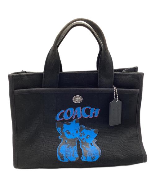 COACH（コーチ）COACH (コーチ) LIL NAS X (リル・ナズ・X) 2WAYトートバッグ ブラックの古着・服飾アイテム