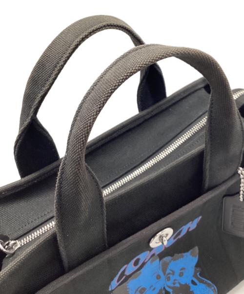 COACH（コーチ）COACH (コーチ) LIL NAS X (リル・ナズ・X) 2WAYトートバッグ ブラックの古着・服飾アイテム