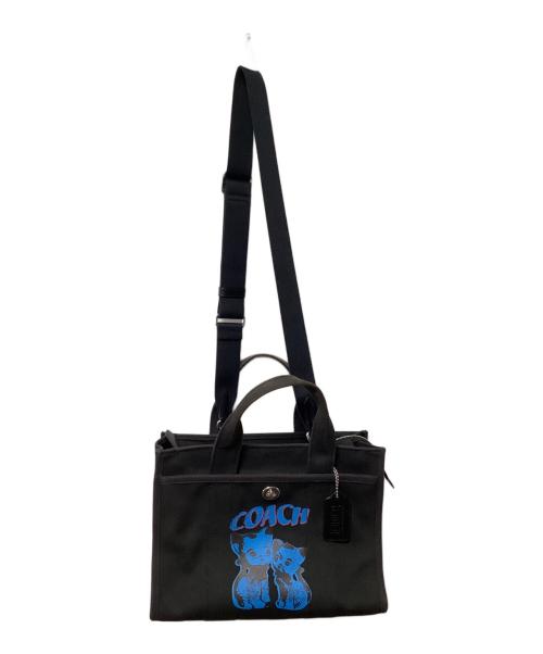 COACH（コーチ）COACH (コーチ) LIL NAS X (リル・ナズ・X) 2WAYトートバッグ ブラックの古着・服飾アイテム