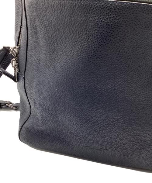 COACH（コーチ）COACH (コーチ) レザーリュック ネイビーの古着・服飾アイテム