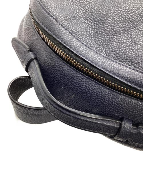 COACH（コーチ）COACH (コーチ) レザーリュック ネイビーの古着・服飾アイテム