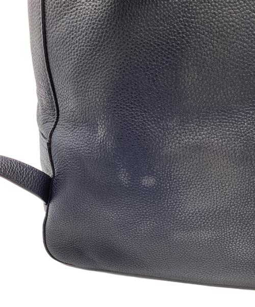 COACH（コーチ）COACH (コーチ) レザーリュック ネイビーの古着・服飾アイテム