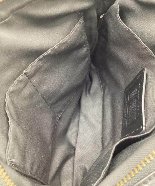 COACH（コーチ）COACH (コーチ) ショルダーバッグ ベージュ×ブラックの古着・服飾アイテム