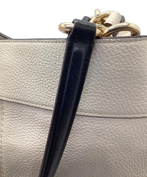 COACH（コーチ）COACH (コーチ) ハンドバッグ アイボリーの古着・服飾アイテム