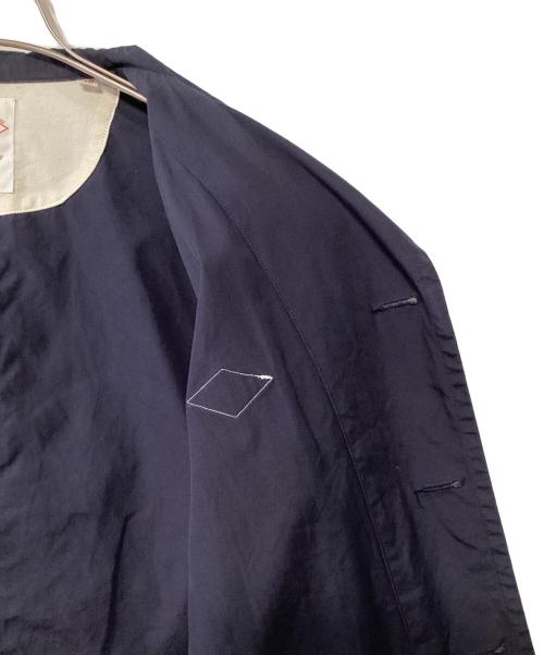 DANTON（ダントン）DANTON (ダントン) 丸襟ブルゾン ネイビー サイズ:40の古着・服飾アイテム