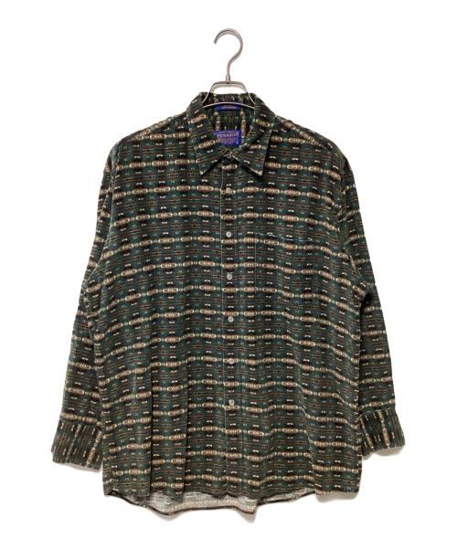 PENDLETON（ペンドルトン）PENDLETON (ペンドルトン) 長袖シャツ グリーン サイズ:Lの古着・服飾アイテム