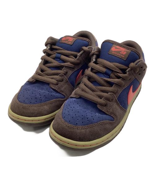 NIKE（ナイキ）NIKE (ナイキ) SB DUNK LOW PRO ネイビー×ブラウン サイズ:27の古着・服飾アイテム