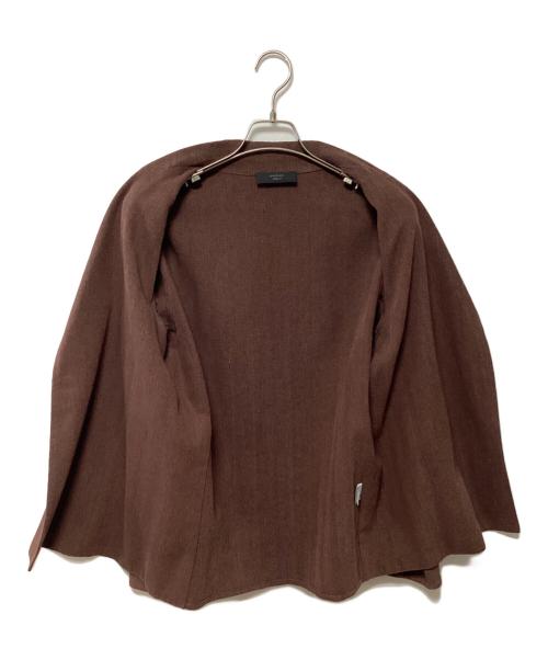 DUSAN Black（ドゥシャン ブラック）DUSAN Black (ドゥシャン ブラック) トッパージャケット ブラウン サイズ:Mの古着・服飾アイテム