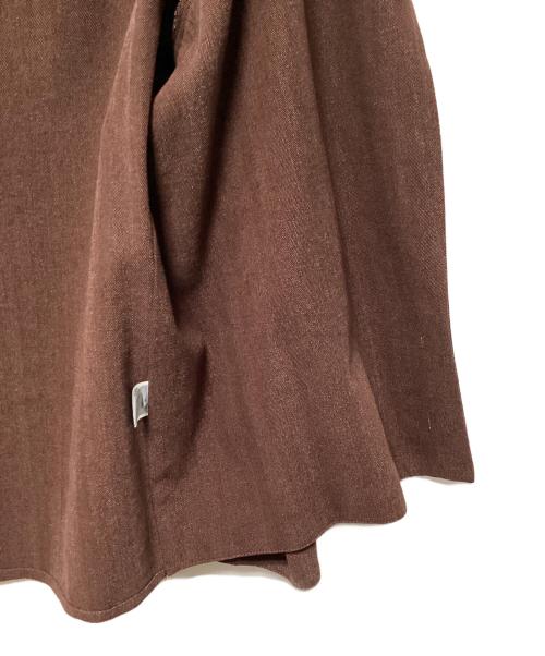 DUSAN Black（ドゥシャン ブラック）DUSAN Black (ドゥシャン ブラック) トッパージャケット ブラウン サイズ:Mの古着・服飾アイテム