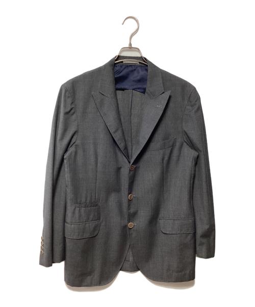 BRUNELLO CUCINELLI（ブルネロクチネリ）BRUNELLO CUCINELLI (ブルネロクチネリ) テーラードジャケット グレー サイズ:50の古着・服飾アイテム