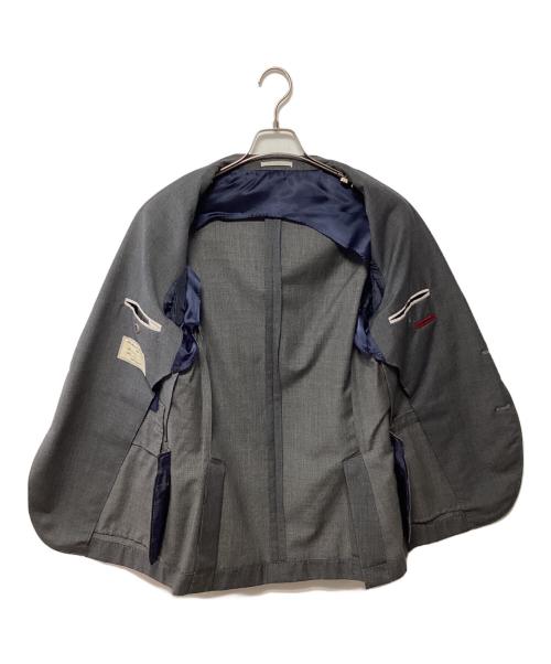 BRUNELLO CUCINELLI（ブルネロクチネリ）BRUNELLO CUCINELLI (ブルネロクチネリ) テーラードジャケット グレー サイズ:50の古着・服飾アイテム