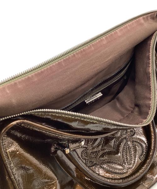 LOEWE（ロエベ）LOEWE (ロエベ) ハンドバッグ ブラウンの古着・服飾アイテム