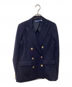 POLO RALPH LAURENポロ・ラルフローレン）の古着「金釦ダブルブレスト紺ブレザー」