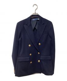 POLO RALPH LAUREN（ポロ・ラルフローレン）の古着「金釦ダブルブレスト紺ブレザー」