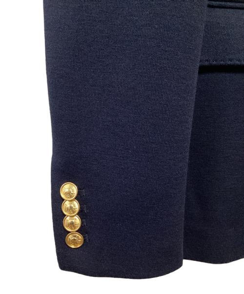 POLO RALPH LAUREN（ポロ・ラルフローレン）POLO RALPH LAUREN (ポロ・ラルフローレン) 金釦ダブルブレスト紺ブレザーの古着・服飾アイテム