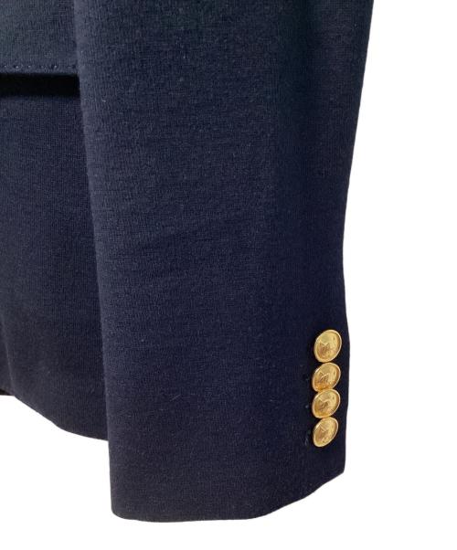 POLO RALPH LAUREN（ポロ・ラルフローレン）POLO RALPH LAUREN (ポロ・ラルフローレン) 金釦ダブルブレスト紺ブレザーの古着・服飾アイテム