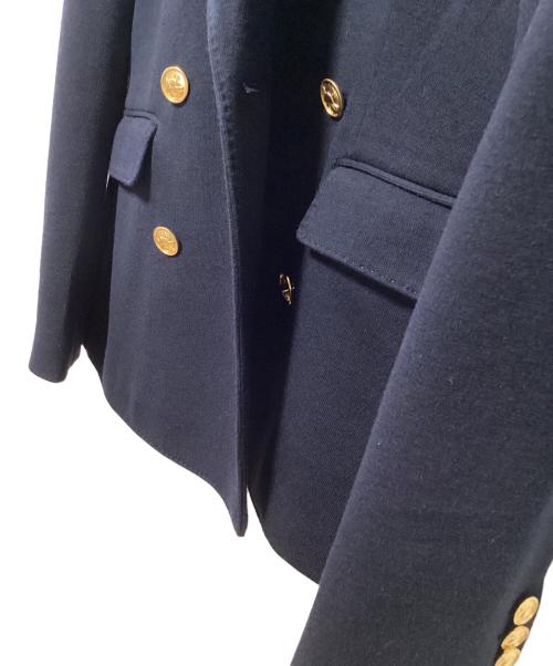 POLO RALPH LAUREN（ポロ・ラルフローレン）POLO RALPH LAUREN (ポロ・ラルフローレン) 金釦ダブルブレスト紺ブレザーの古着・服飾アイテム