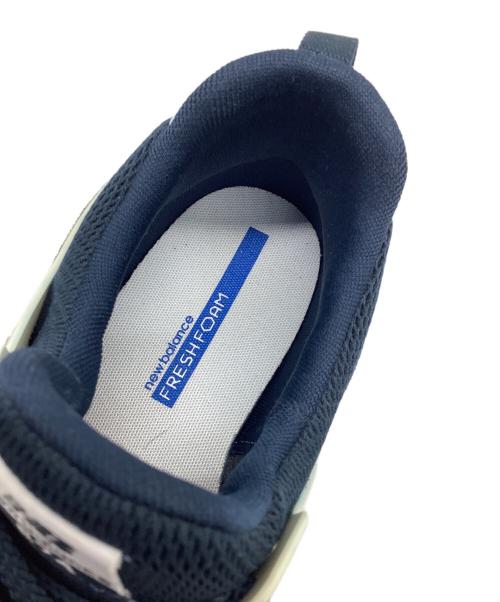 NEW BALANCE（ニューバランス）NEW BALANCE (ニューバランス) ローカットスニーカー ネイビー×ホワイト サイズ:26の古着・服飾アイテム