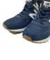 中古・古着 NEW BALANCE (ニューバランス) ローカットスニーカー ネイビー×ホワイト サイズ:26：4000円