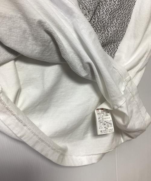 N.HOOLYWOOD（エヌ ハリウッド）N.HOOLYWOOD (エヌ ハリウッド) 半袖Tシャツ ホワイト サイズ:36の古着・服飾アイテム