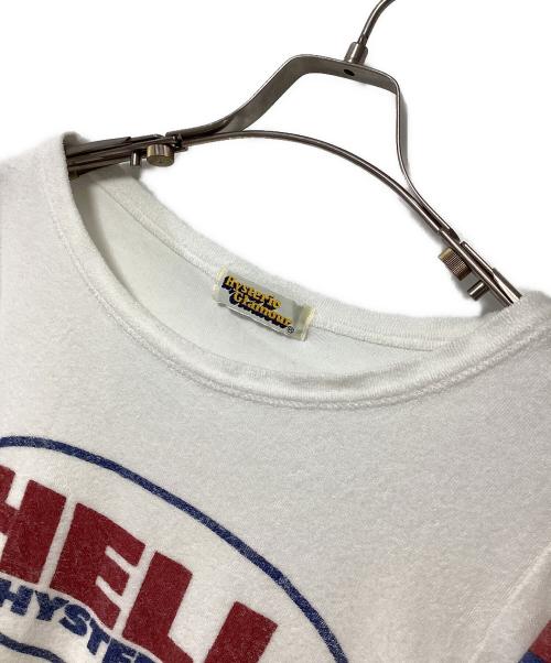 Hysteric Glamour（ヒステリックグラマー）Hysteric Glamour (ヒステリックグラマー) 半袖Tシャツ ホワイト サイズ:Freeの古着・服飾アイテム