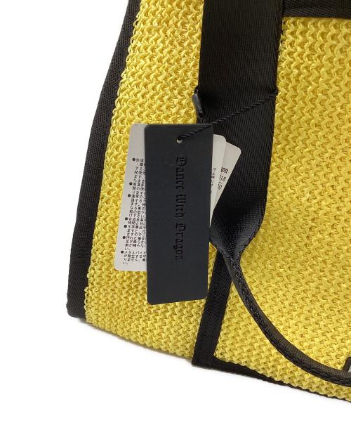 Dance with Dragon（ダンスウィズドラゴン）Dance with Dragon (ダンスウィズドラゴン) トートバッグ イエロー×ブラック 未使用品の古着・服飾アイテム