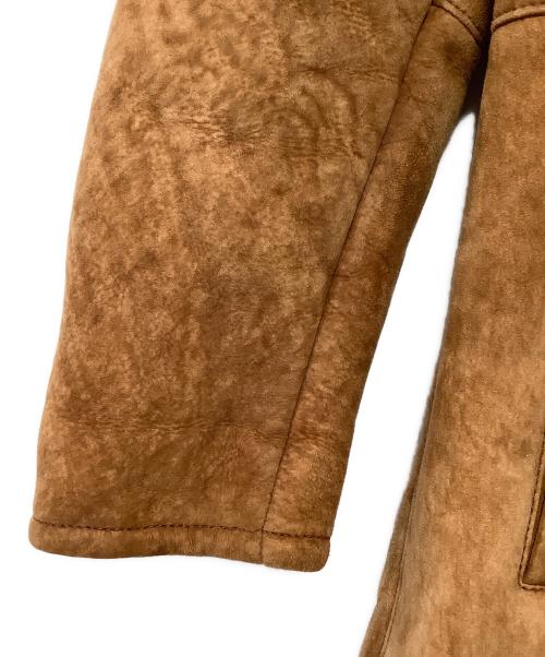 DOLCE & GABBANA（ドルチェ＆ガッバーナ）DOLCE & GABBANA (ドルチェ＆ガッバーナ) ムートンコート ブラウン×ベージュ サイズ:120-131cmの古着・服飾アイテム