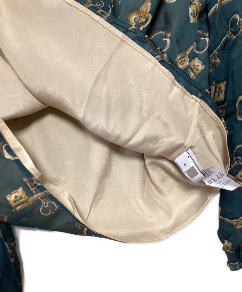 DOLCE & GABBANA（ドルチェ＆ガッバーナ）DOLCE & GABBANA (ドルチェ＆ガッバーナ) 長袖ブラウス グリーン サイズ:113-119cmの古着・服飾アイテム