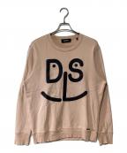 DIESELディーゼル）の古着「スウェット」｜ピンク
