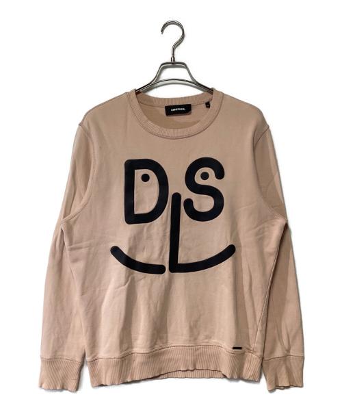 DIESEL（ディーゼル）DIESEL (ディーゼル) スウェット ピンク サイズ:Mの古着・服飾アイテム