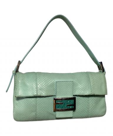 中古・古着通販】FENDI (フェンディ) ショルダーバッグ スカイブルー