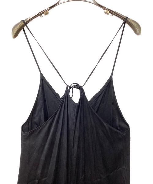 GALLARDA GALANTE（ガリャルダガランテ）GALLARDA GALANTE (ガリャルダガランテ) ノースリーブ・キャミソールワンピース ブラック サイズ:Fの古着・服飾アイテム