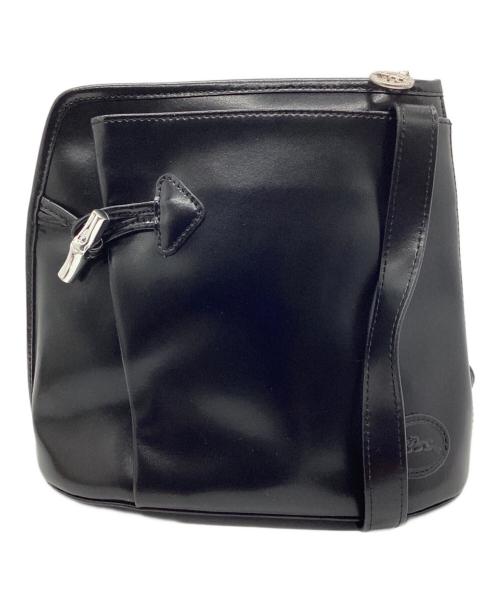 LONGCHAMP（ロンシャン）LONGCHAMP (ロンシャン) ショルダーバッグ ブラックの古着・服飾アイテム