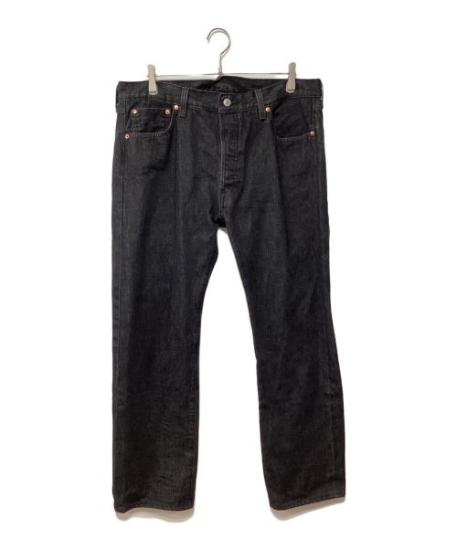 LEVI'S（リーバイス）LEVI'S (リーバイス) セルビッジデニムパンツ ブラック サイズ:W36 L32の古着・服飾アイテム