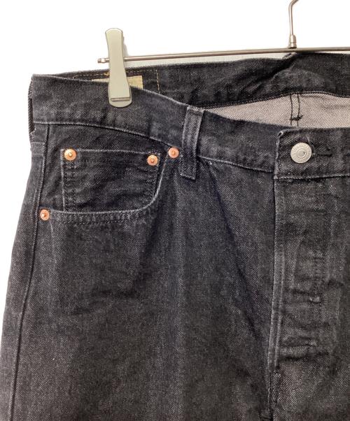 LEVI'S（リーバイス）LEVI'S (リーバイス) セルビッジデニムパンツ ブラック サイズ:W36 L32の古着・服飾アイテム