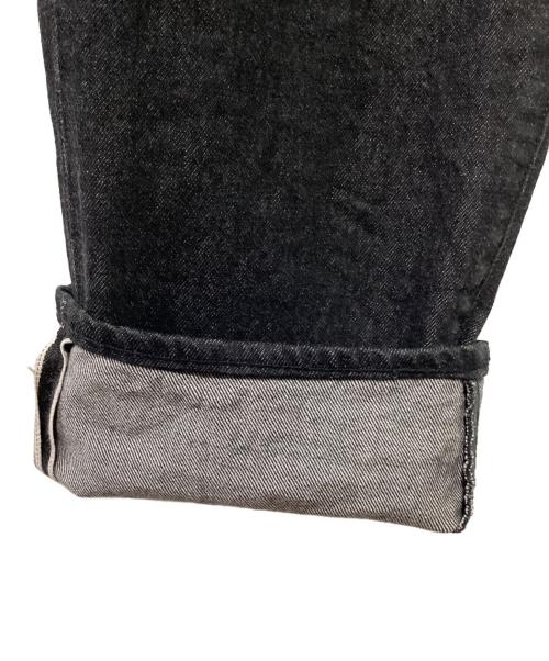 LEVI'S（リーバイス）LEVI'S (リーバイス) セルビッジデニムパンツ ブラック サイズ:W36 L32の古着・服飾アイテム