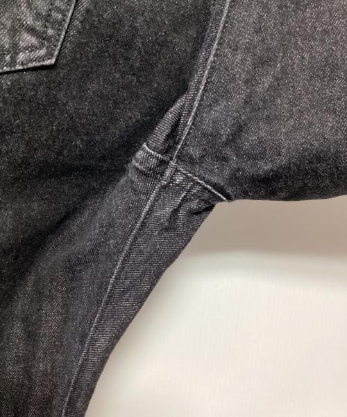 LEVI'S（リーバイス）LEVI'S (リーバイス) セルビッジデニムパンツ ブラック サイズ:W36 L32の古着・服飾アイテム
