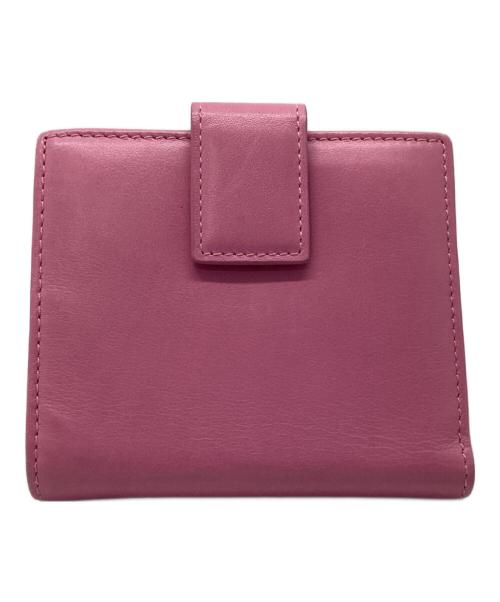 Christian Dior（クリスチャン ディオール）Christian Dior (クリスチャン ディオール) 2つ折り財布 ピンクの古着・服飾アイテム