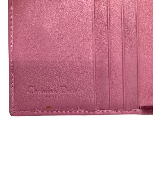 Christian Dior（クリスチャン ディオール）Christian Dior (クリスチャン ディオール) 2つ折り財布 ピンクの古着・服飾アイテム