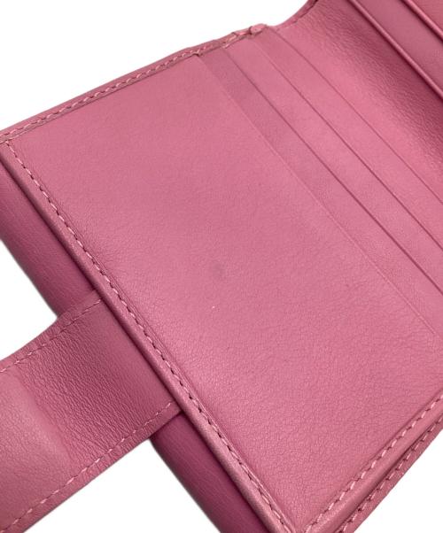 Christian Dior（クリスチャン ディオール）Christian Dior (クリスチャン ディオール) 2つ折り財布 ピンクの古着・服飾アイテム